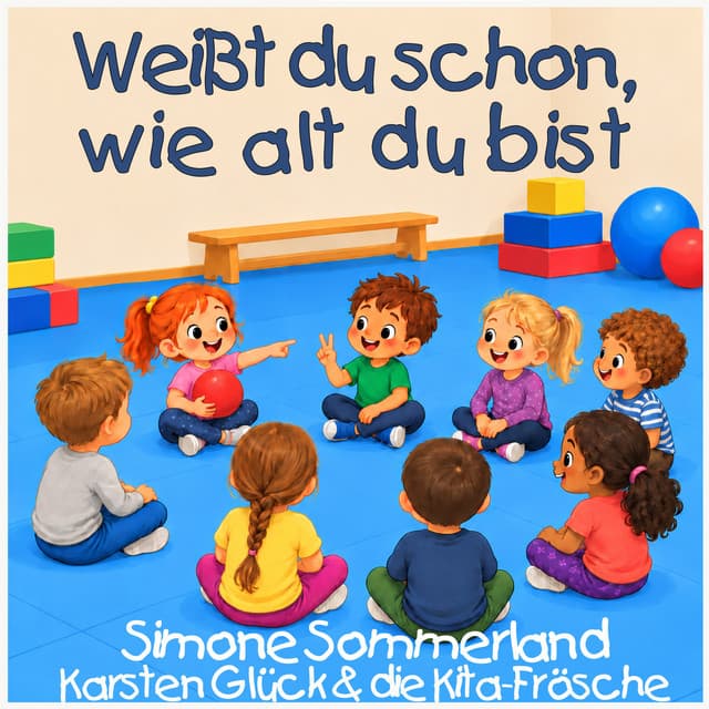 Weißt du schon, wie alt du bist by Simone Sommerland, Karsten Glück, Die Kita-Frösche