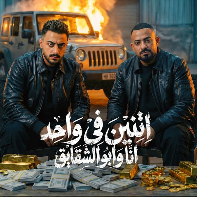 اتنين فى واحد انا وابو الشقايق by مصطفي الجن و هادي الصغير - تيم الابداع