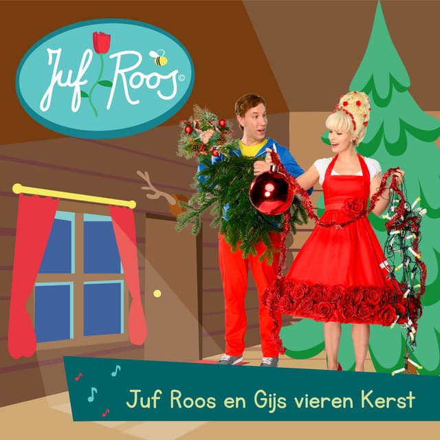 Juf Roos en Gijs vieren Kerst by Juf Roos