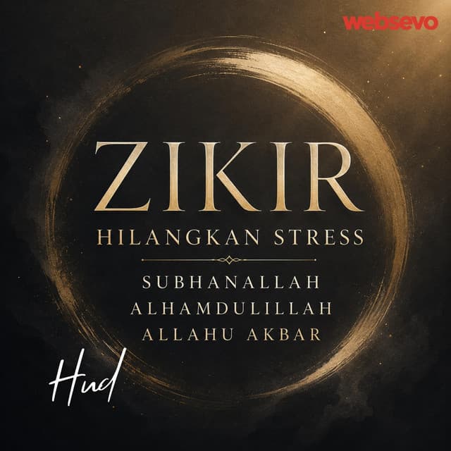 ZIKIR HILANGKAN STRESS SUBHANALLAH ALHAMDULILLAH ALLAHU AKBAR by Hud