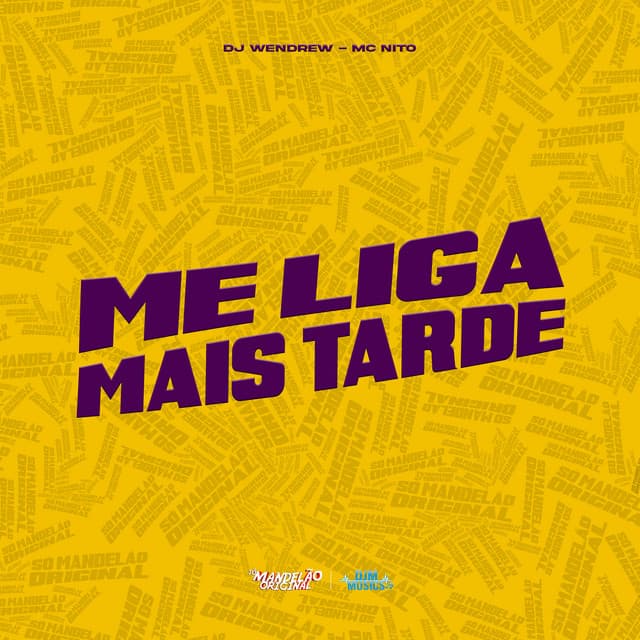 Me Liga Mais Tarde by MC Nito, DJ WENDREW