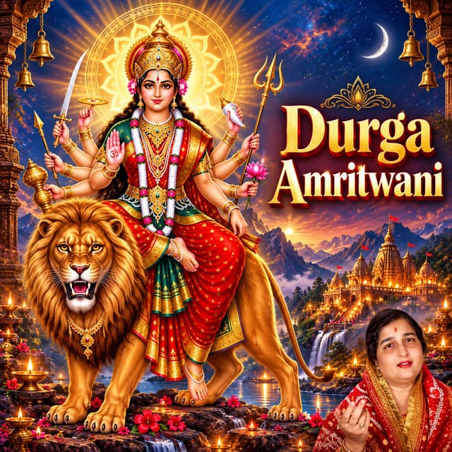 Durga Amritwani by Anuradha Paudwal