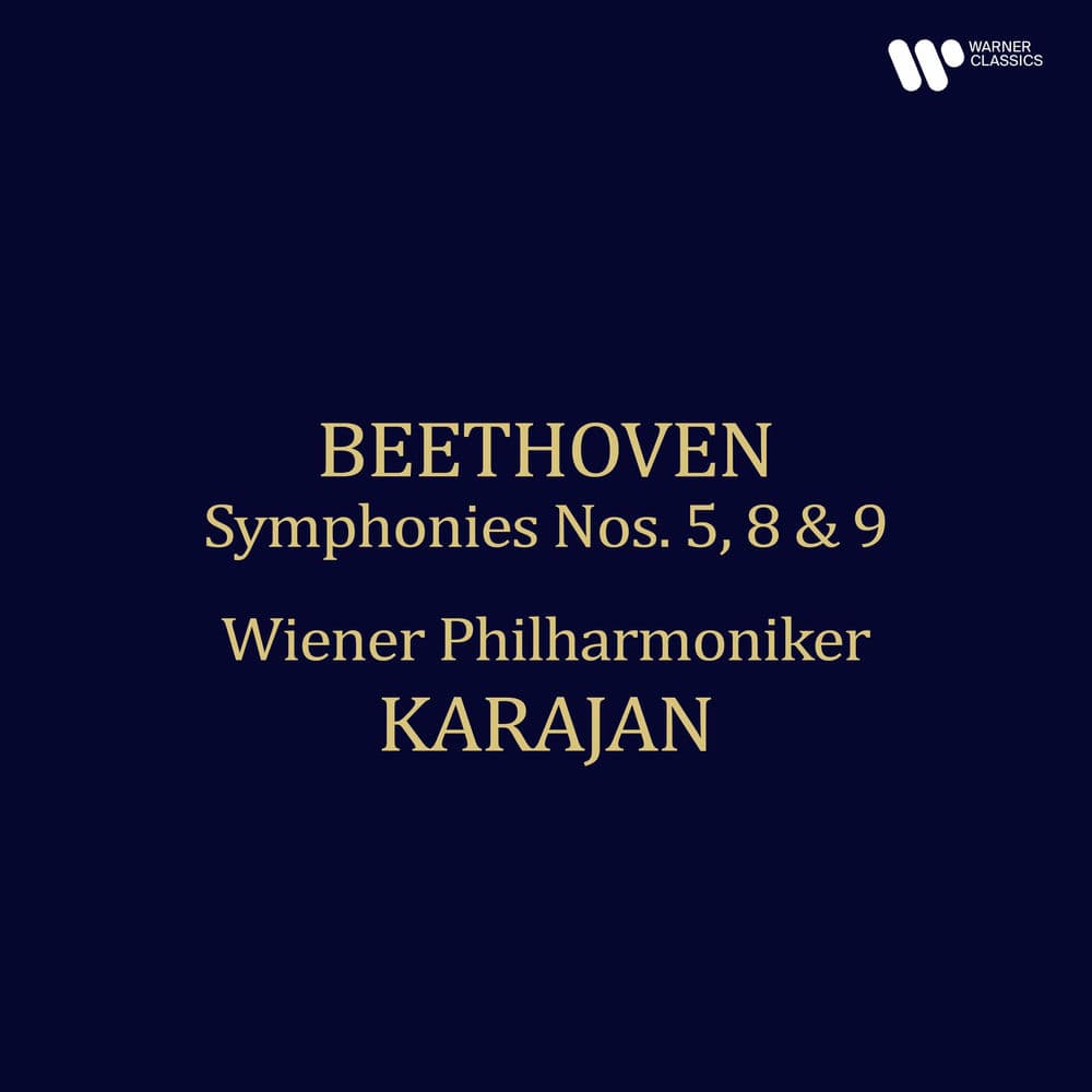 Beethoven: Symphonies Nos. 5, 8 & 9 by Herbert von Karajan
