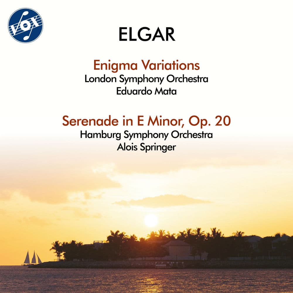 Elgar: Variations on an Original Theme, Op. 36 "Enigma" & Serenade for String Orchestra, Op. 20 by London Symphony Orchestra